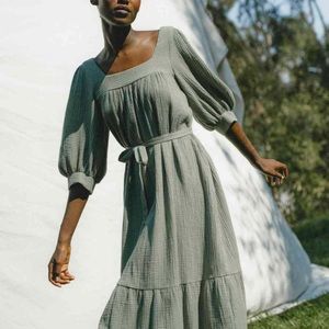 The Bianca Dress | Mullein Linen XSP